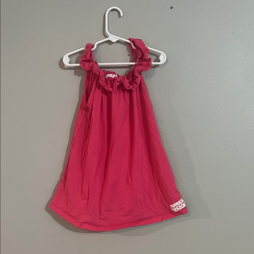 Pink Ruffled Kids Blouse